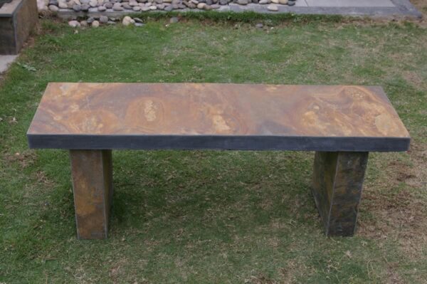 Slate Bench - Outdoor Furniture