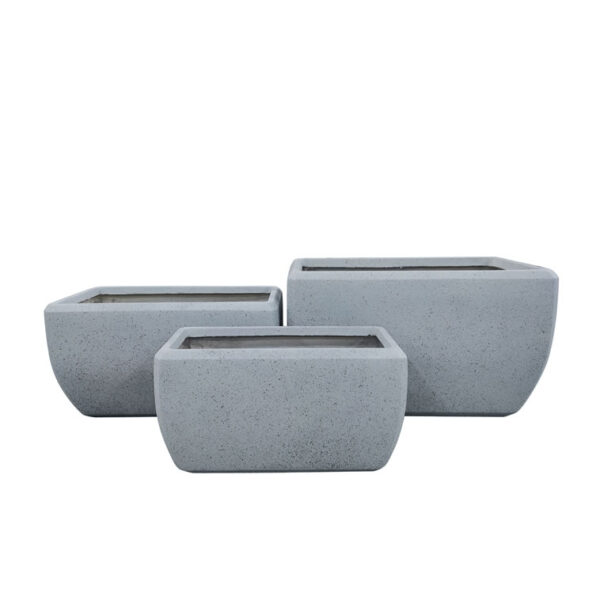 Montego Pots Set in Granite